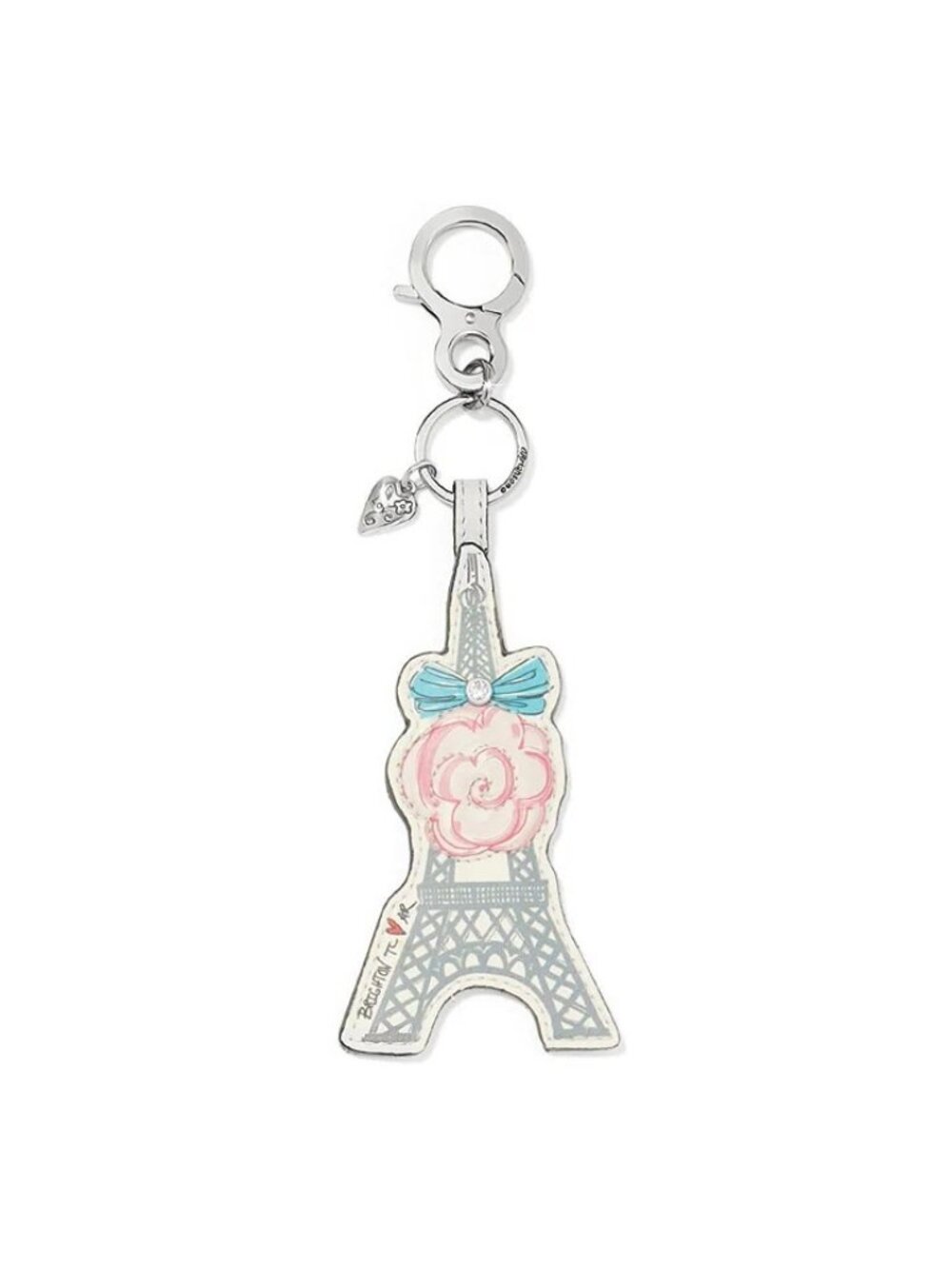 Brighton Fashionista Paris Blooms La Tour Eiffel Handbag Fob E1860M  $65 NWT